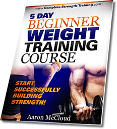 5 Day Beginner Weight Training Course!