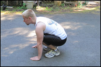 How to do burpee exercise, pic #4.
