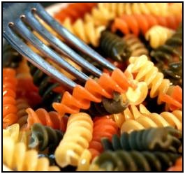 Pasta is a great food for carb loading!