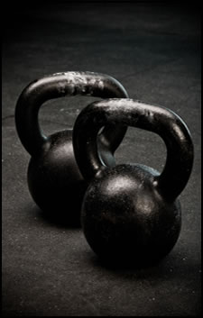 Use kettlebell workouts to get strong and keep going well into that championship game!