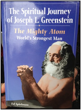 The cover of The Spiritual Journey of Joseph L. Greenstein, showing Greenstein towards the end of his life.