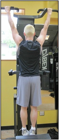 Pull up exercise, photo 1.