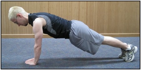 Tricep push-ups, photo 2.