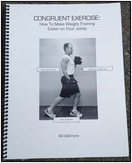 Bill DeSimone's new book on weight training and joint pain, Congruent Exercise