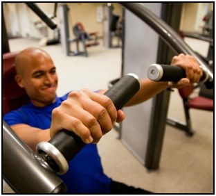 The chest press is an essential lift in the Body By Science Workout.