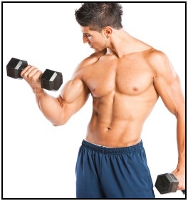 An Mesomorph puts on muscle easily and has a medium level of body fat.